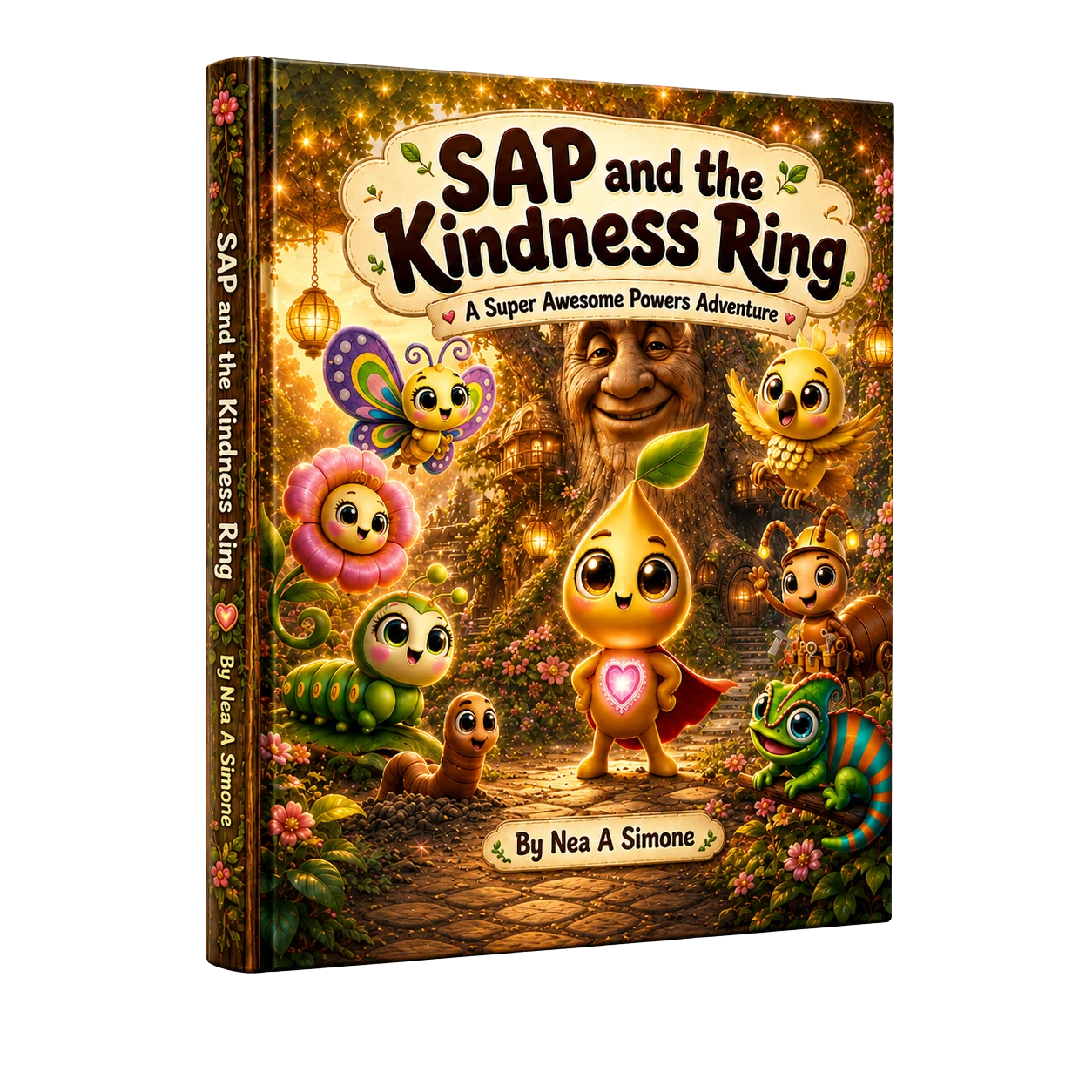Sap and the Kindness Ring book cover by Nea A. Simone