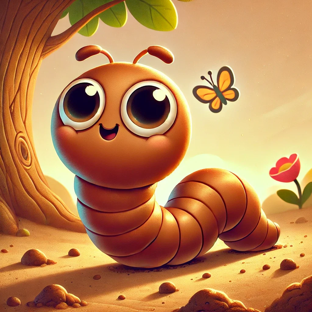 Wiggles, a small friend close to the ground
